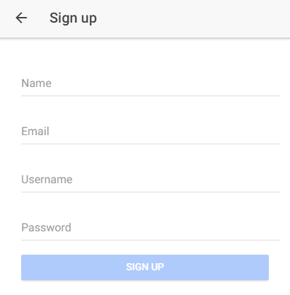 Sign up
