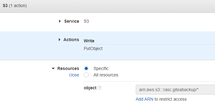 new iam policy