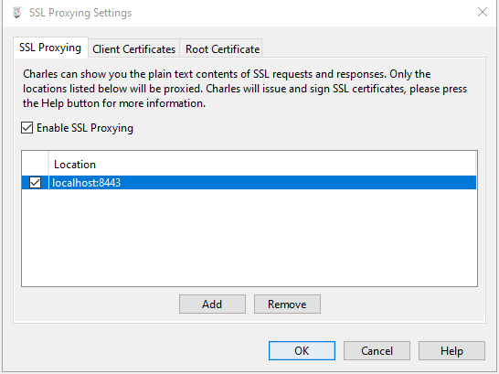 ssl proxying