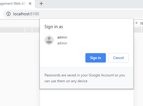 chrome password save password
