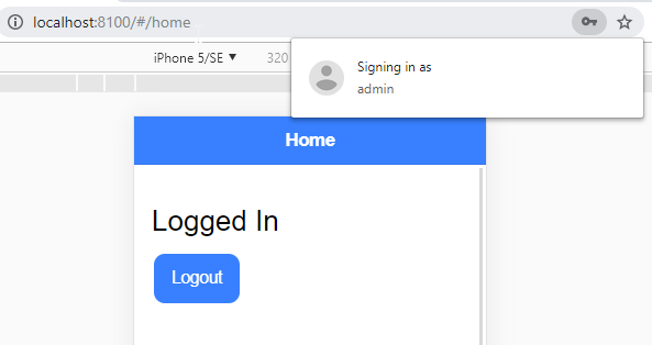 chrome password auto sign-in