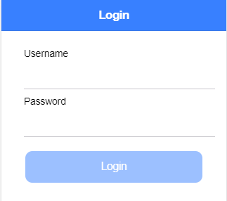 demo app login