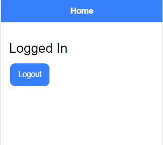demo app home