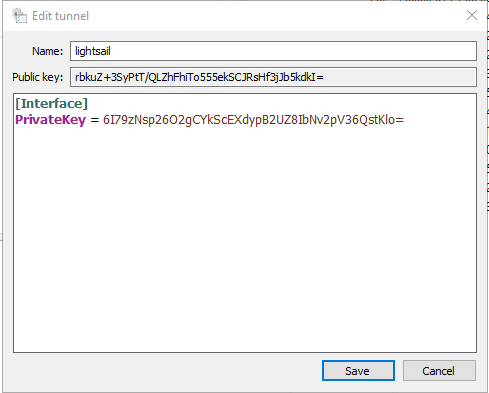 public private keys