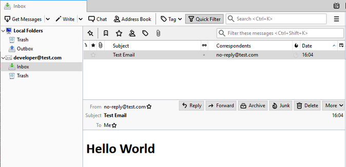 GreenMail email
