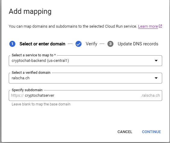 enter domain