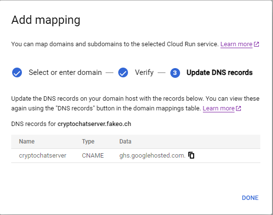 add dns record