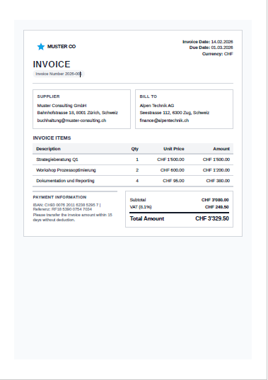 invoice